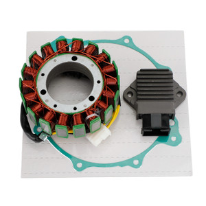 Magneto Stator+Voltage Rectifier+Gasket For Honda Super Hawk VTR1000F 1998-2005