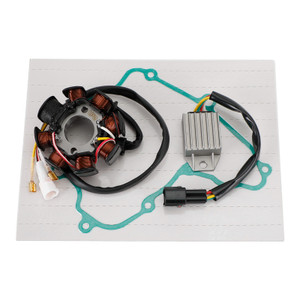Magneto Stator + Voltage Rectifier + Gasket For XC-F XCF-W EXC-F 250 2006-2011