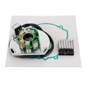 Magneto Stator+Voltage Rectifier+Gasket For SXS 125 SX EXC MXC 200 (2k-1) 00-04
