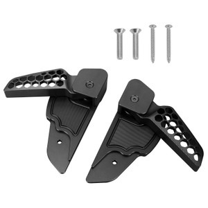 Rear Footrests Foot Peg fit for Vespa Primavera/Sprint 125 150 17-20 BLK