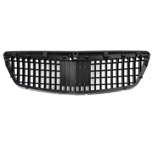 MayBach Style Grille Grill Fit Benz S-Class W221 S550 S63 S450 2007-2009 Chrome