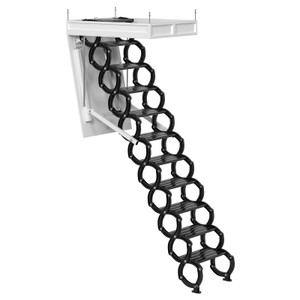 9.5FT Electric Attic Ladder Aluminum Folding with Remote for Loft Generic