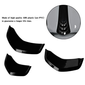 Front Horn Cover Decoration Trim For Vespa Sprint 300 GTS 300 HPE GTV Black