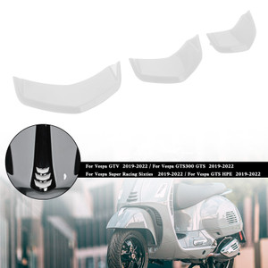 Front Horn Cover Decoration Trim For Vespa Sprint 300 GTS 300 HPE GTV White