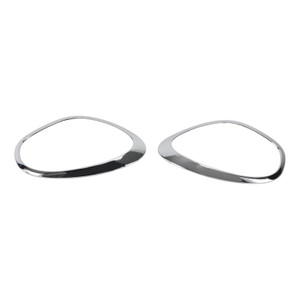 2X Chrome Headlight Trim Ring Bezels For Mini Cooper R60 Countryman 2011-2016