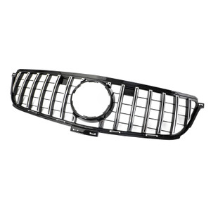 2012-2015 Mercedes Benz W166 ML-Class ML300 ML320 ML350 ML400 Chrome Black Front Grille Grill GTR Style Generic