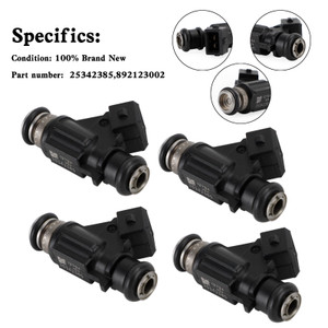4PCS 25342385 Fuel Injector For Mercury Marine EFI 4 Stroke 30 40 50 60 HP
