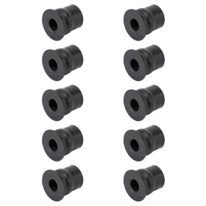 10 Quantity M6 Rubber Well Nut Windscreen & Fairing 6mm Wellnuts Fits 13mm Hole