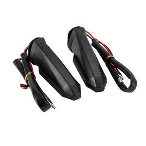 LED Turn Signal Lights Indicator Lamps For HONDA CRF250 CB500 CB650F CTX700 Smoke