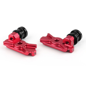 CNC Swingarm Spool Adapters Honda CBR250R (2011-2013) Red