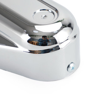 Bar Shield Rear Axle Covers Swingarm For Softail FLS FLSTN 2008-2020 Chrome