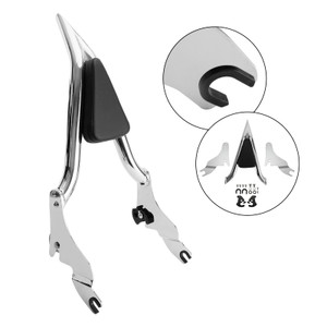 Backrest Sissy Bar for CVO Road Glide Street Road King 2009-2022