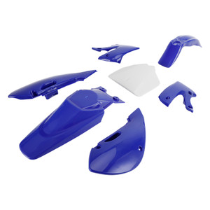 Injection ABS Plastic Bodywork Fairing Kit for kawasaki klx110 klx65 RM65 DRZ110 Blue