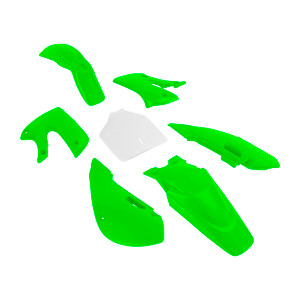 Injection ABS Plastic Bodywork Fairing Kit for kawasaki klx110 klx65 RM65 DRZ110 Green