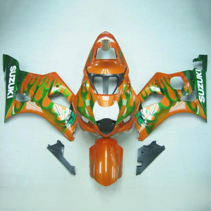 2003-2004 Suzuki GSXR1000 K3 Amotopart Injection Fairing Kit Bodywork Plastic ABS #112
