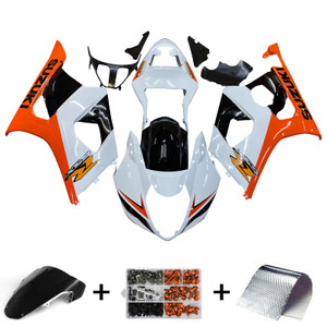 2003-2004 Suzuki GSXR1000 K3 Amotopart Injection Fairing Kit Bodywork Plastic ABS #114