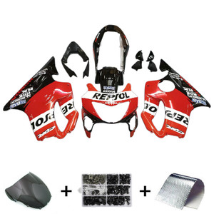 1999-2000 Honda CBR600F4 Amotopart Injection Fairing Kit Bodywork Plastic ABS #103