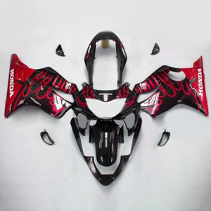 1999-2000 Honda CBR600F4 Amotopart Injection Fairing Kit Bodywork Plastic ABS #107
