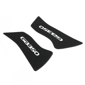 Side Tank Traction Pads Grip Protectors For Honda GB350 GB350S 2021 2022 Black
