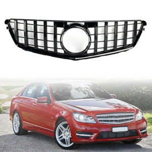 2008-2014 Benz C-Class W204 C300 C350 GTR Style Front Bumper Grille Grill Generic