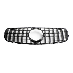 2015-2019 Mercedes Benz GLC X253 C253 Front Bumper Grille Grill Gloss Black Generic