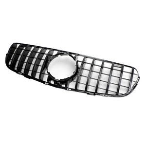 2015-2019 Mercedes Benz GLC X253 C253 Front Bumper Grille Grill Gloss Black Generic