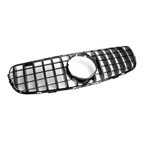 2015-2019 Mercedes Benz GLC X253 C253 Front Bumper Grille Grill Gloss Black Generic