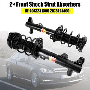 2隆脕 Front Shock Strut Absorbers for Mercedes-Benz C E Class 2073231300 2073231400