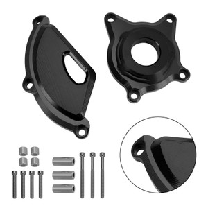 Engine Guards Slider Stator Engine Cover Black For Kawasaki Z900 Rs Cafe 17-23