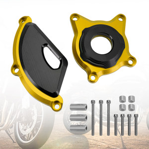 Engine Guards Slider Stator Engine Cover Gold For Kawasaki Z900 Rs Cafe 17-23
