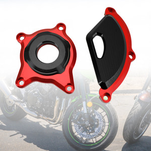 Engine Guards Slider Stator Engine Cover Red For Kawasaki Z900 Rs Cafe 17-23