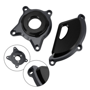 Engine Guard Slider Stator Engine Cover Titanium For Kawasaki Z900 Rs Cafe 17-23