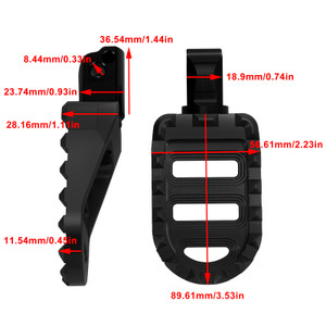 Rear Footrests Foot Peg fit for Sportster S Breakout Lower Rider Softail Slim