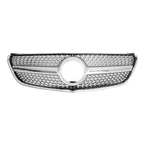 Diamond Front Upper Grille Grill fit Mercedes Benz V Class W447 2014-03.2019