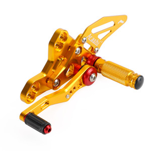 Aluminum Gold Rear Sets Footpegs Footrest For Honda CBR650R CB650R 2019-2023