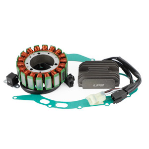 Magneto Stator + Voltage Rectifier + Gasket For Suzuki SV1000 SV1000S 2003-2007