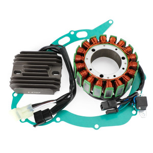 Magneto Stator + Voltage Rectifier + Gasket For Suzuki SV1000 SV1000S 2003-2007