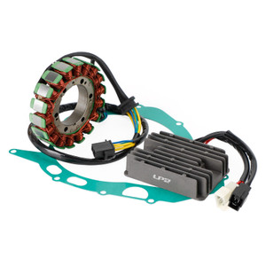 Magneto Stator + Voltage Rectifier + Gasket For Suzuki TL1000R TL1000S 1997-2003