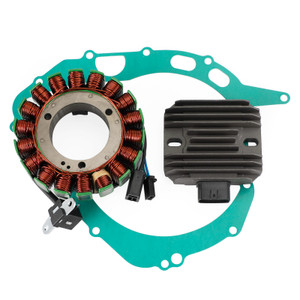 Magneto Stator + Voltage Rectifier + Gasket For Suzuki V Strom 1000 DL1000 '02