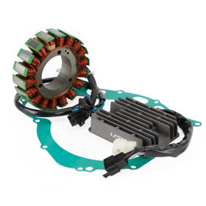 Magneto Stator + Voltage Rectifier + Gasket For Suzuki V Strom 1000 DL1000 03-12