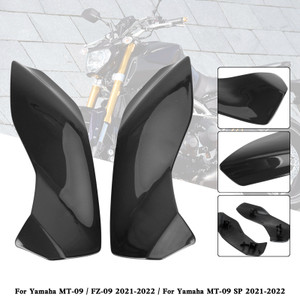 Headlight Fairing Side Panel For Yamaha MT-09 FZ09 MT-09 SP 2021-2022 Black