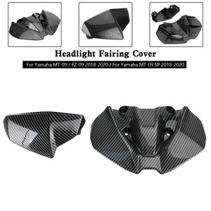 Headlight Fairing Windshield Cover For Yamaha MT-09 FZ09 MT-09 SP 2018-2020 Carbon