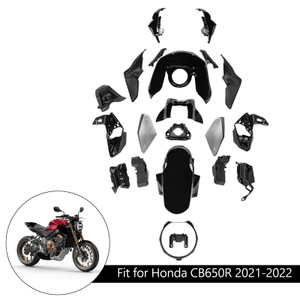 ABS Plastic Injection Molding Fairing Fit for Honda CB 650 R CB650R 2021-2022 04#