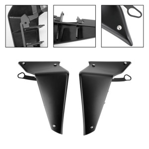 Side Spoilers Aerodynamic Wing Deflector For YAMAHA MT-09 SP FZ09 2021-2022 Black