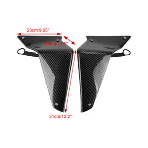 Side Spoilers Aerodynamic Wing Deflector For YAMAHA MT-09 SP FZ09 2021-2022 Carbon
