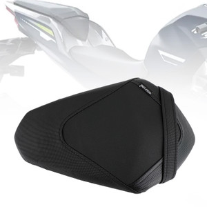 Thicken Rear Seat Passenger Cushion Flat Black For Kawasaki Ninja 400 Z400 18-22