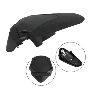 Thicken Rear Seat Passenger Cushion Flat Black For Kawasaki Ninja 400 Z400 18-22
