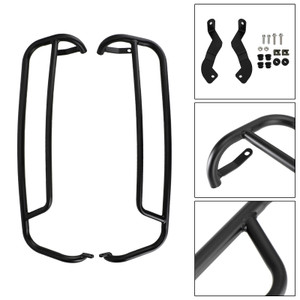 Engine Guard Crash Bar Frame Protector Bumper Black For Vespa Gts Gtv 300 21-22