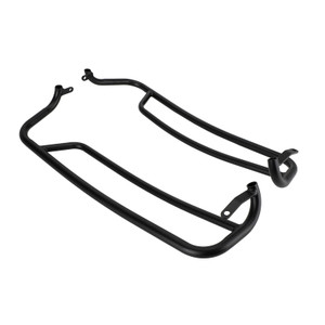 Engine Guard Crash Bar Frame Protector Bumper Black For Vespa Gts Gtv 300 21-22