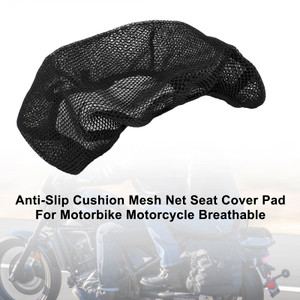 Heat-Resistant Net Seat Mesh Cover Universal Xxxl Fits For Motorcycle Scooter